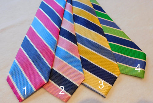 5485 Bellinzona Italian Woven Silk Striped