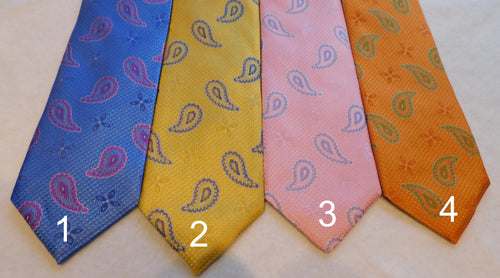 5501 Bellinzona Italian Woven Silk Paisley