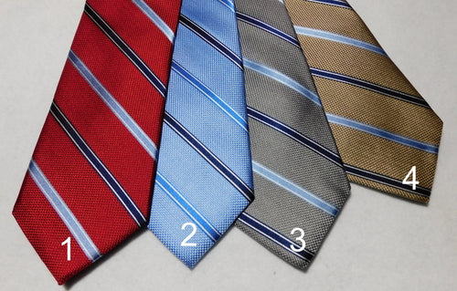 5506 Bellinzona Italian Woven Silk Striped