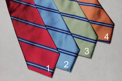 67611 Bellinzona Privileged English Woven Silk Repp Stripe