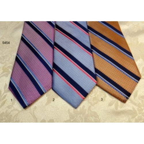 5454 Bellinzona Italian Woven Silk Striped