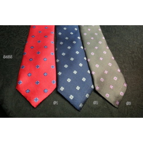 5465 Bellinzona Italian Woven Silk Flowers/Dots