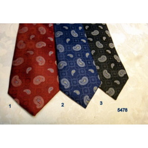 5478 Bellinzona Italian Woven Silk Small Paisley