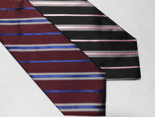 67606 Bellinzona Privileged English Woven Silk Repp Stripe