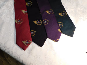 67803 Bellinzona Privileged English Flannel Necktie Horse and Rider Made in the USA
